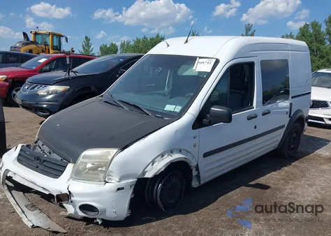 2013 Ford Transit Connect Xlt z USA, uszkodzony, nr VIN NM0LS6BN2DT145528